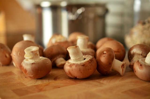Mushrooms keto veggie