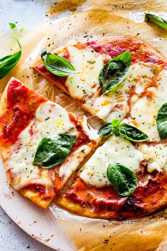 Keto Pizza Margherita Recipe