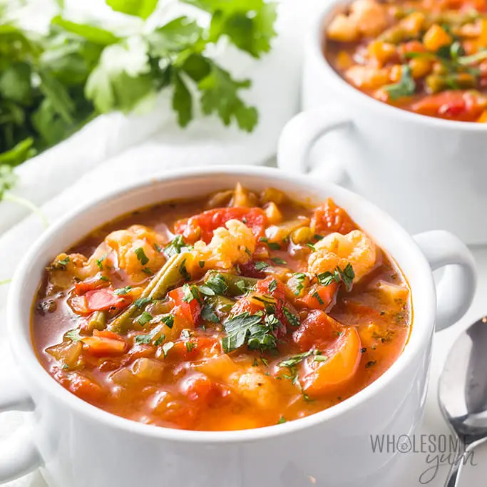 low carb vegetable soup