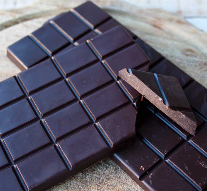 Low carb chocolate