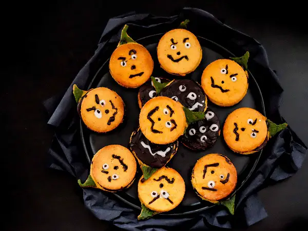 Keto Halloween cookies