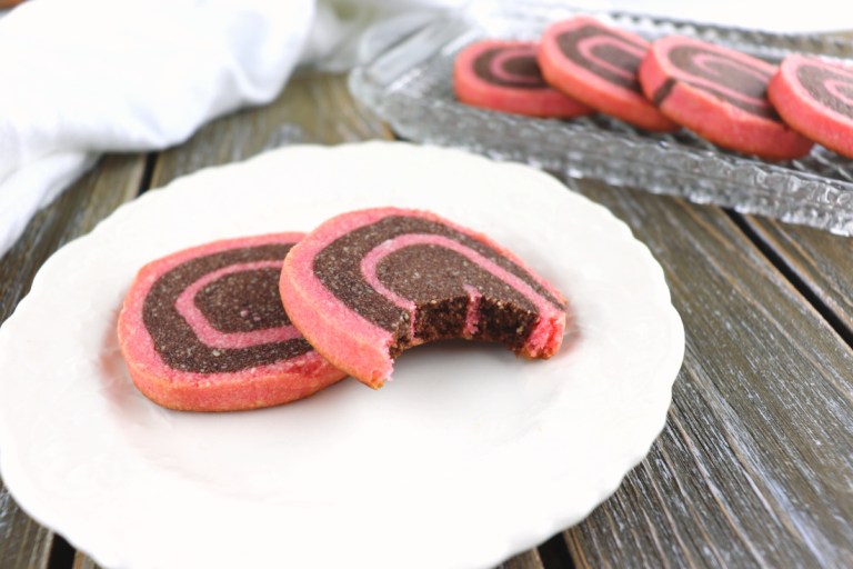 Low Carb Chocolate Pinwheel Cookies