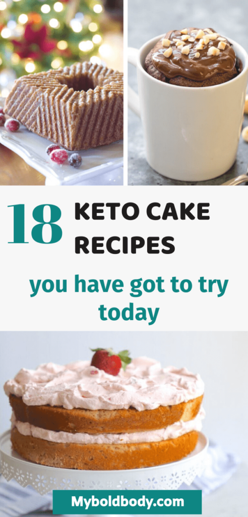 Delicious cake is one thing you can enjoy on keto and still lose weight. Here are 18 of the best low carb keto cake recipes that taste like heaven and will help you burn fat on keto. #ketodessert #ketorecipes #lowcarb #ketogenic #ketocake #lowcarbcake #cake #healthyrecipes