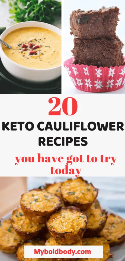 Cauliflower is one of the best keto vegetables to help you lose weight, burn fat and get healthier. Here are 20 delicious low carb and keto cauliflower recipes you simply have to try today. #ketogenic #lowcarb #ketodinner #ketorecipes #ketocauliflower