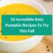 25 Amazing Keto Pumpkin Recipes You’ve Got To Try This Fall
