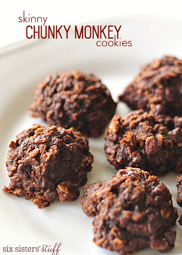 Skinny Chunky Monkey Cookies