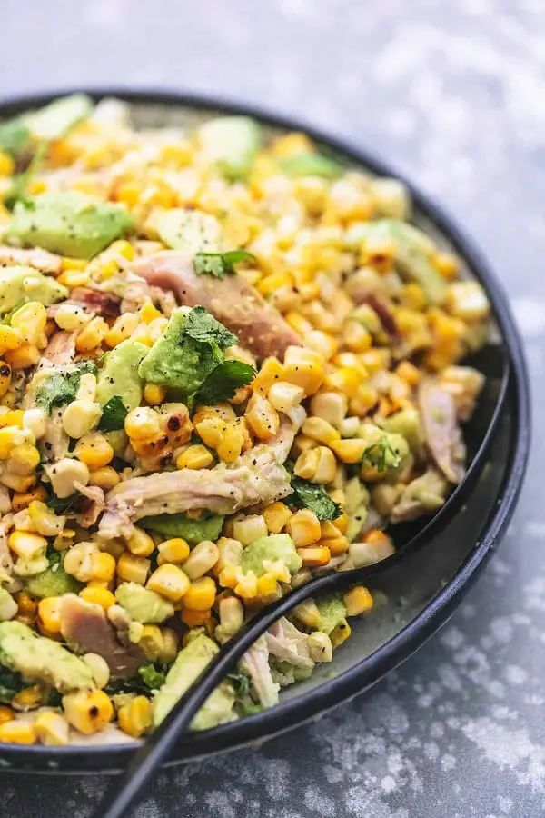 Chicken Avocado Corn Salad