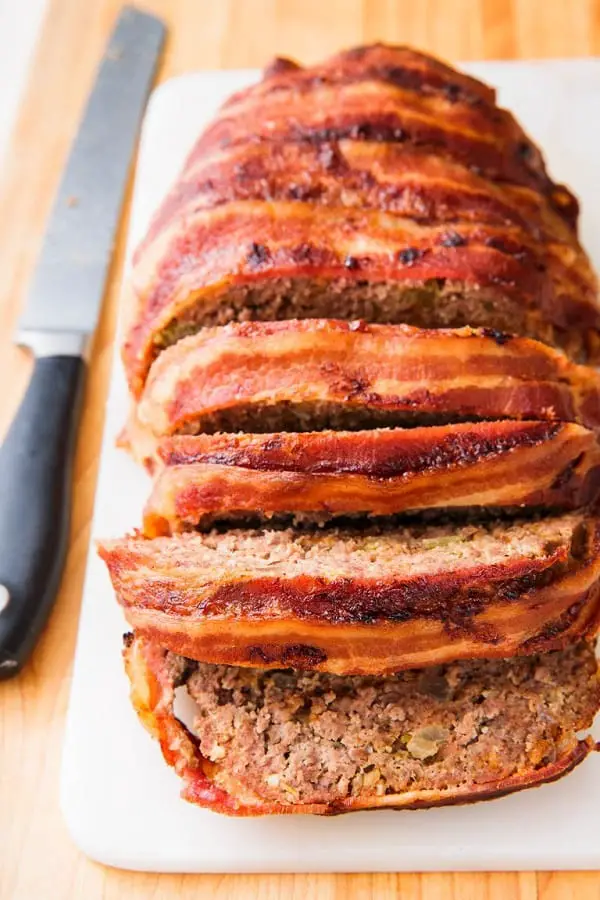 Bacon-Wrapped Keto Meatloaf