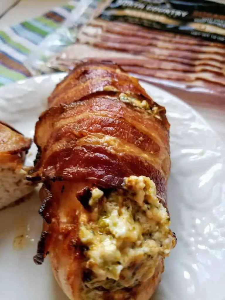 Stuffed Bacon Wrapped Chicken