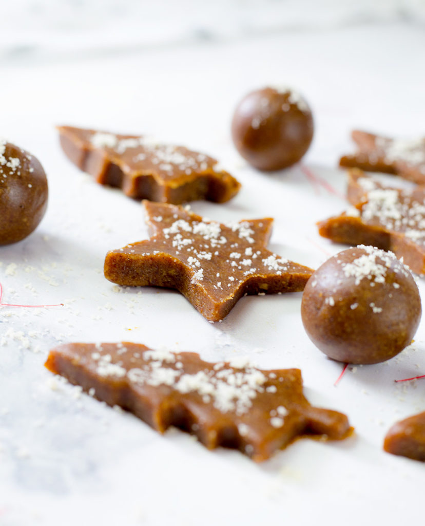 Raw Gingerbread Cookie Bites