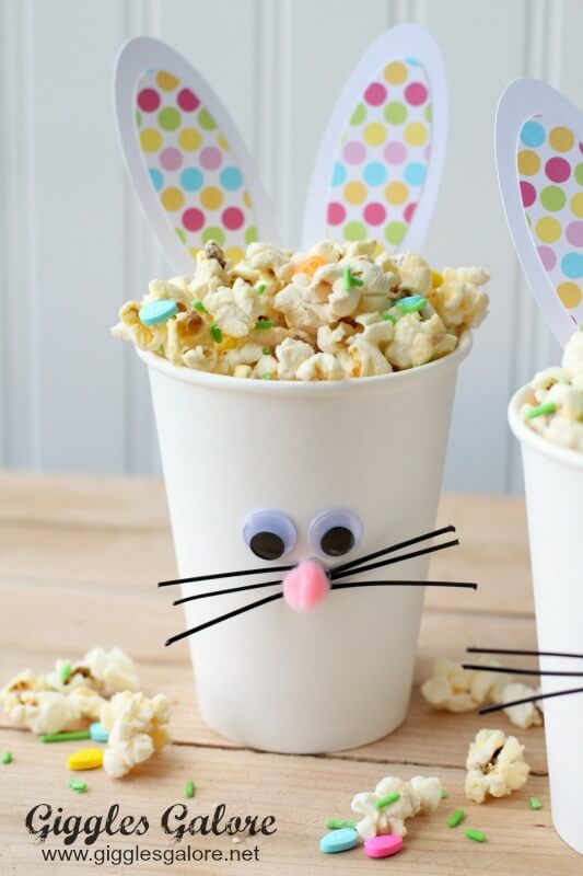 Easter Bunny Cups And Bunny Bait