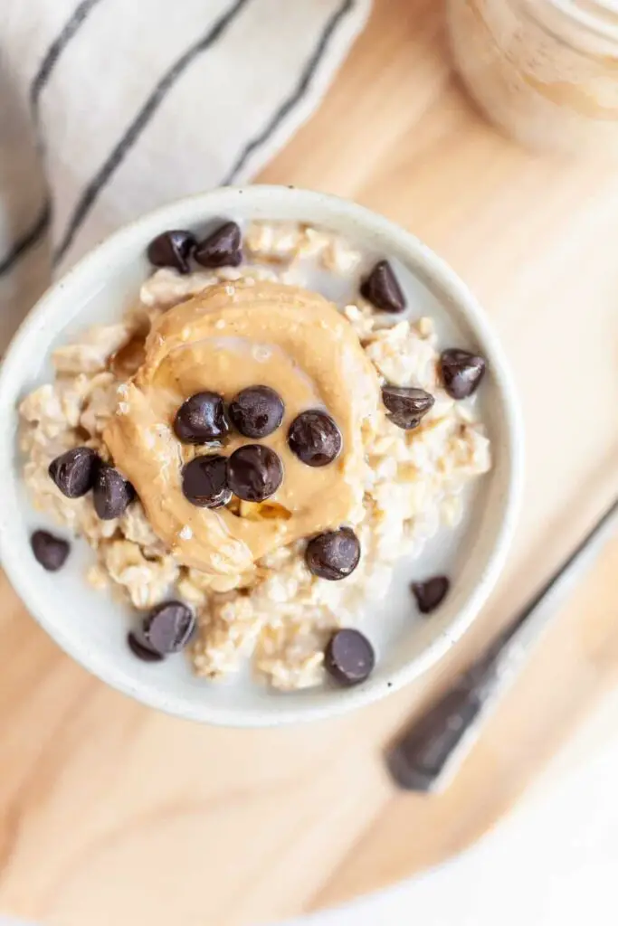 Vegan Protein-Packed Cookie Dough Overnight Oats