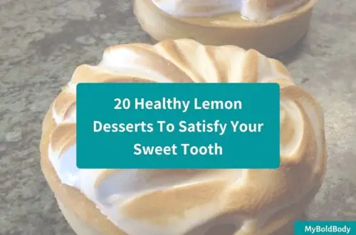 20 healthy lemon desserts