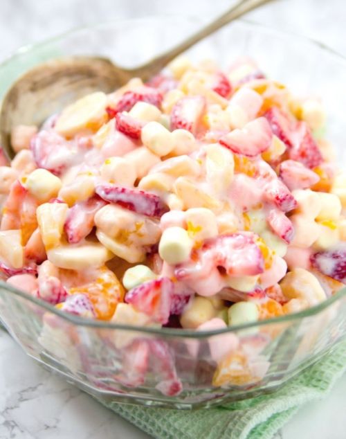 Easy Marshmallow Fruit Salad