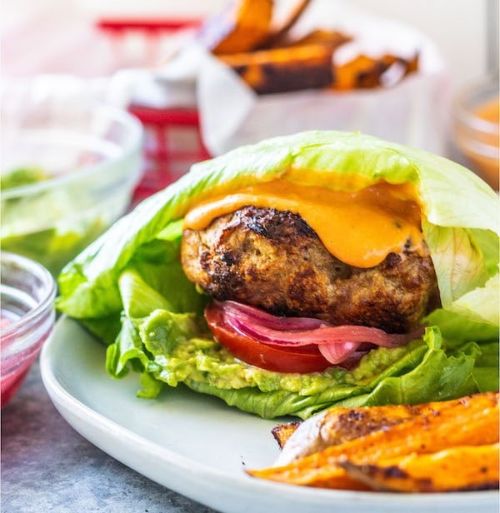 Healthy Grilled Turkey Burgers