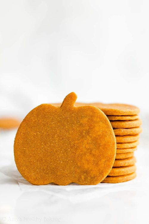 Healthy Pumpkin Sugar Cookies