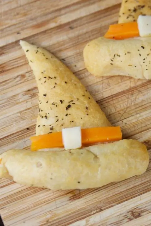 Crescent Roll Witch Hats
