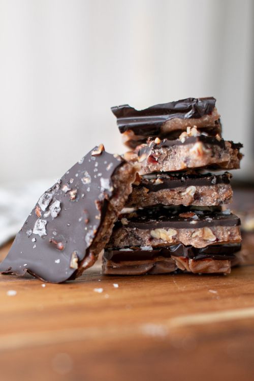 Keto Toffee With Pecans