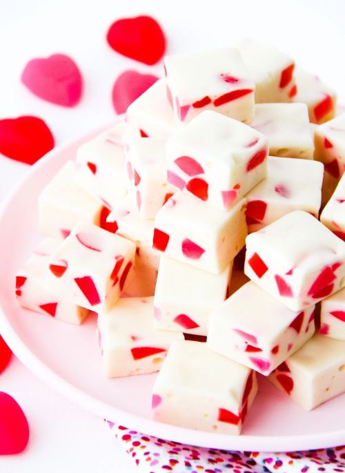 Easy Valentine’s Day Nougat Candy