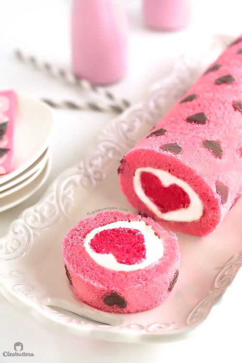 "Love Is All Around" Cake Roll