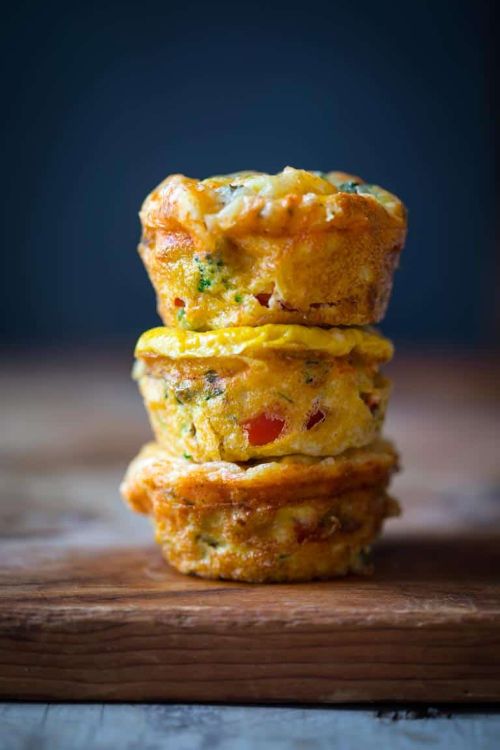 Grab and Go Veggie Egg Cups
