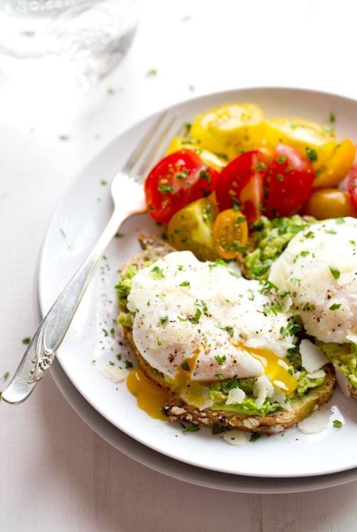 Simple Poached Egg and Avocado Toast