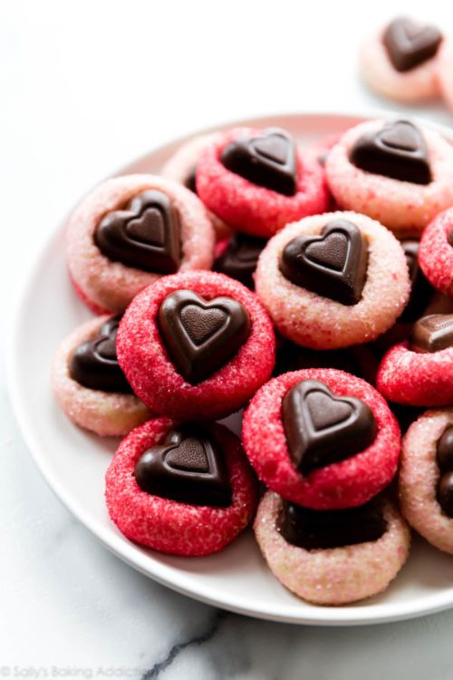 Sparkle Sweetheart Cookies