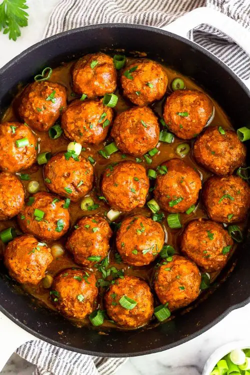 Instant Pot BBQ Chicken Meatballs