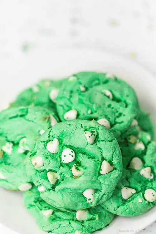 St Patrick’s Day Cake Mix Cookie