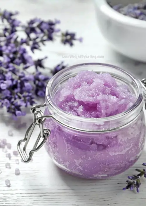 DIY Lavender Sugar Scrub For Body