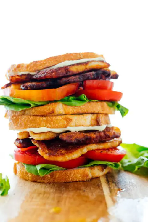 Vegetarian “BLT” Sandwich