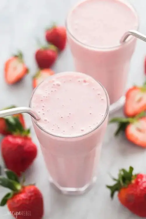 Healthy Strawberry Smoothie