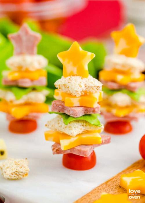 Little Christmas Tree Appetizers