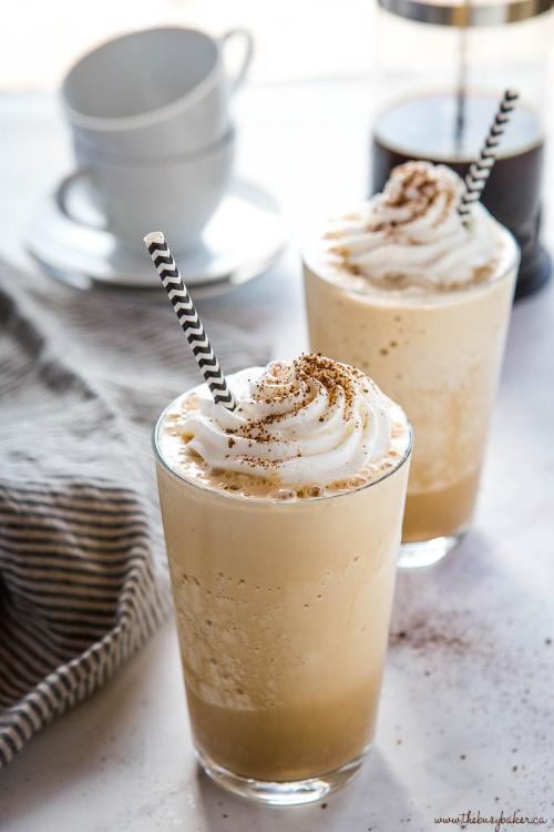 Healthy Homemade Frappuccino