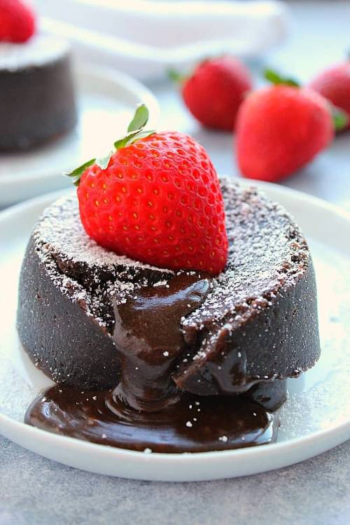 Instant Pot Chocolate Lava Cake For Two