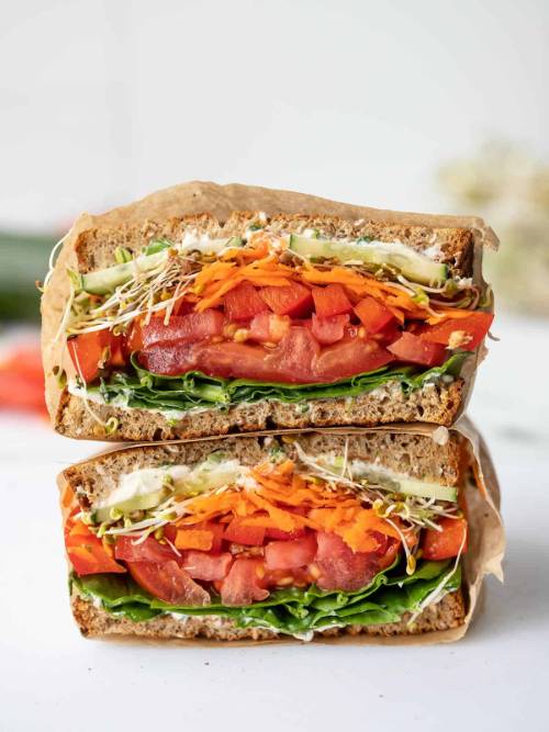 The Best Veggie Sandwich