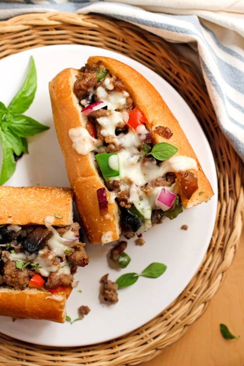 Oven Baked Sausage Sandwiches
