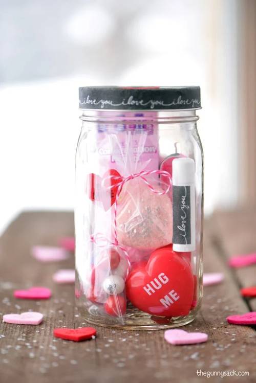 Valentine’s Day Spa In A Jar