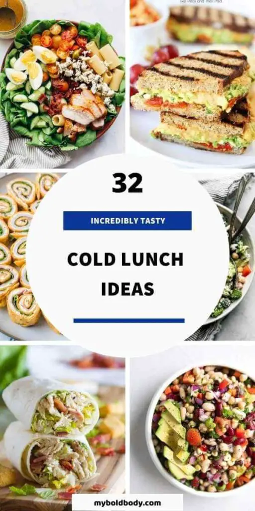 32 Tasty Cold Lunch Ideas You Can Take To Work pins 