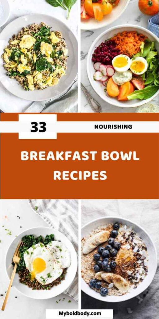 33 Yummy And Hearty Breakfast Bowl Ideas pins 