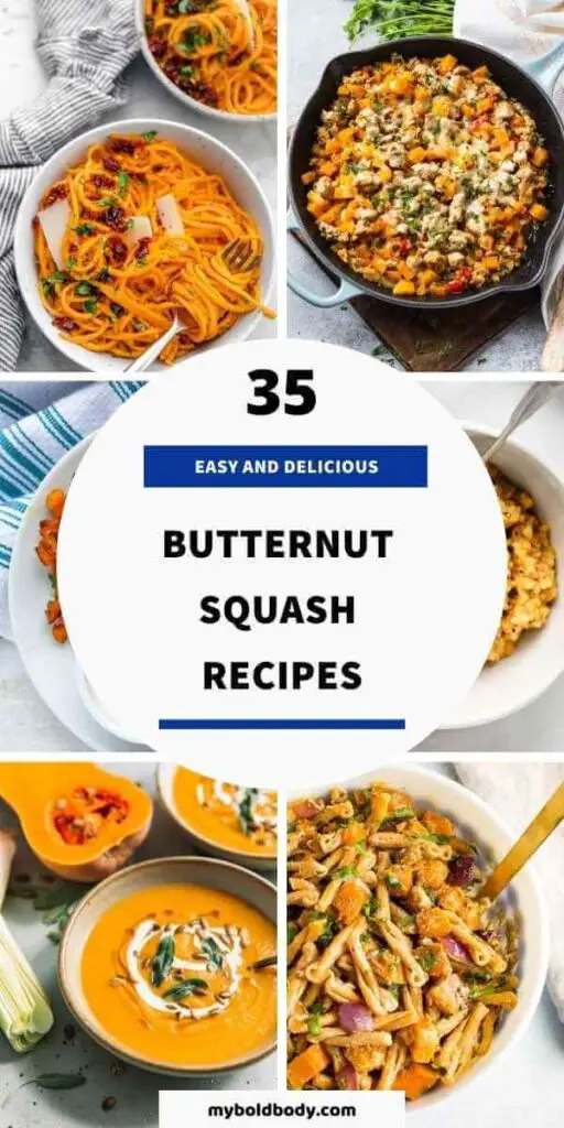 35 Delicious Recipes With Butternut Squash pins