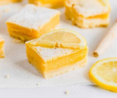 Lemon Bars With Shortbread Crust