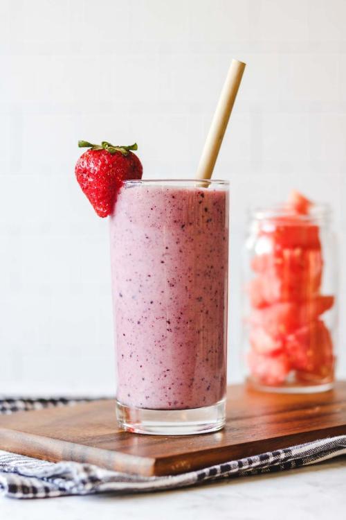 Mixed Berry Watermelon Smoothie