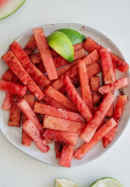 Chili Lime Watermelon Fries