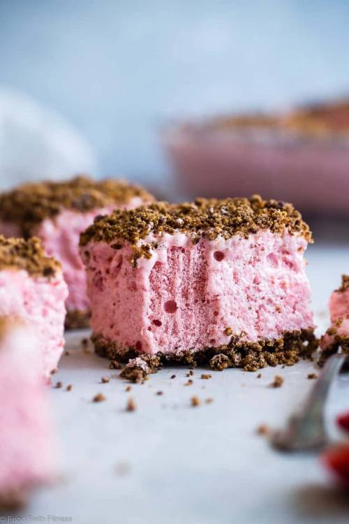 Healthy Frozen Strawberry Dessert