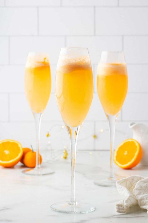 Mimosa Mocktail (With Sherbet or Sorbet)