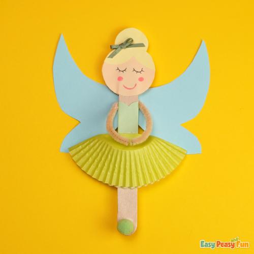 Cupcake Liner Fairy Craft