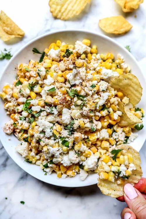 Mexican Corn Dip (Hot or Cold)