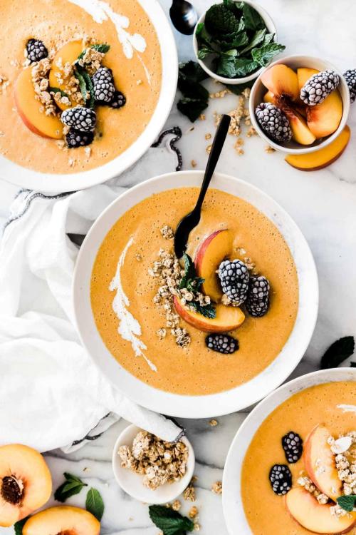 Peach Chilled Soup
