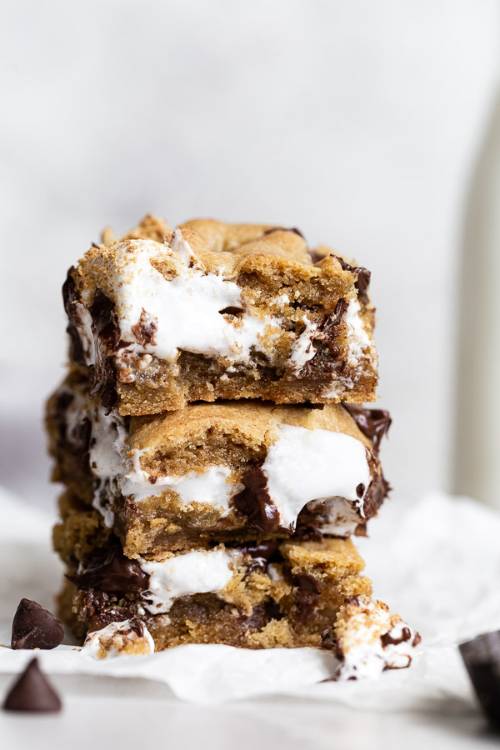 Peanut Butter S’mores Bars